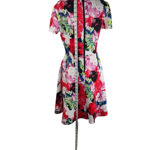 Milly For Design Nation Fit & Flare Scuba Dress Size XS - Picture 6 of 9